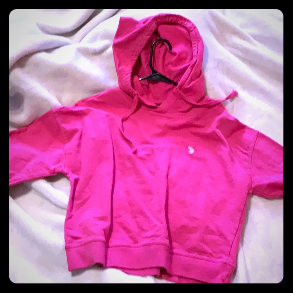 Cropped hoodie
